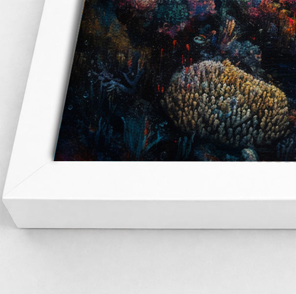 Black Mermaid Sunset Ocean Caribbean wall art view 64