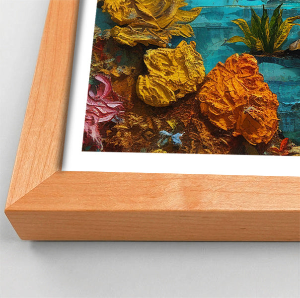 Black Mermaid Beach Caribbean wall art view 82