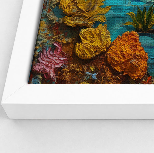 Black Mermaid Beach Caribbean wall art view 64