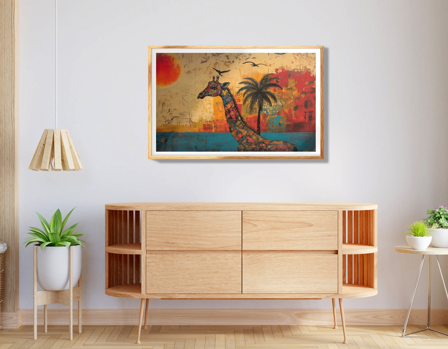 Black Mermaid Sunset Ocean Caribbean wall art view 74