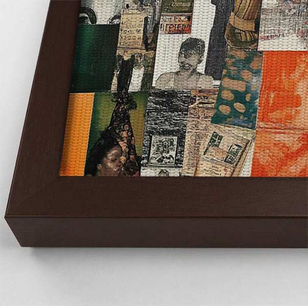 Black Woman Collage African American wall art view 34