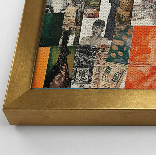 Black Woman Collage African American wall art view 40