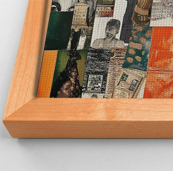 Black Woman Collage African American wall art view 46