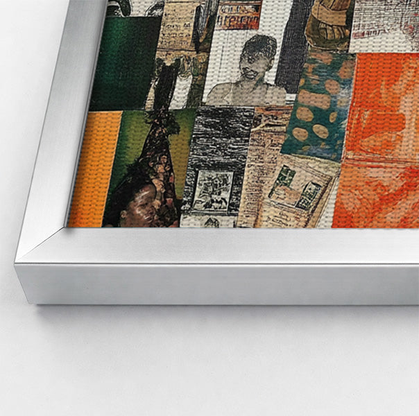 Black Woman Collage African American wall art view 58