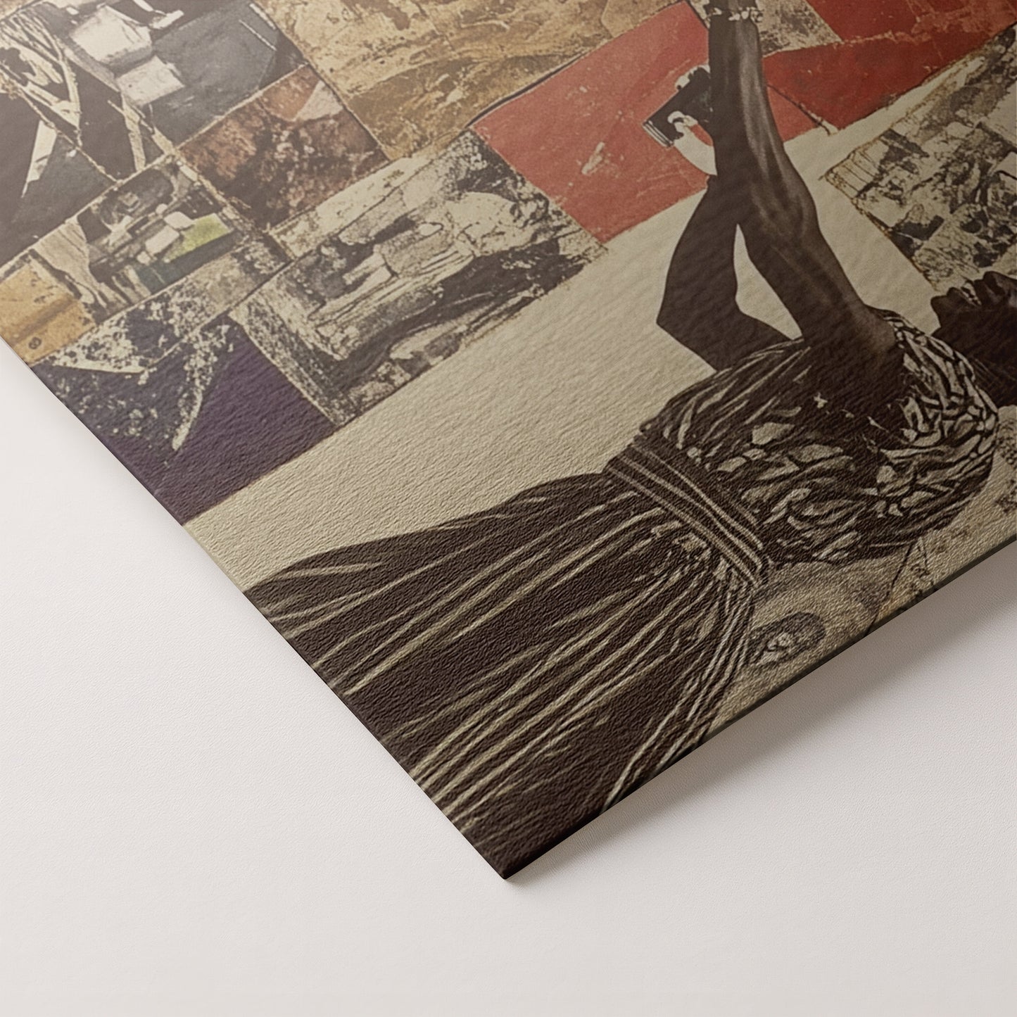 Black Woman Collage African American wall art artwork by MoomZee Artwork