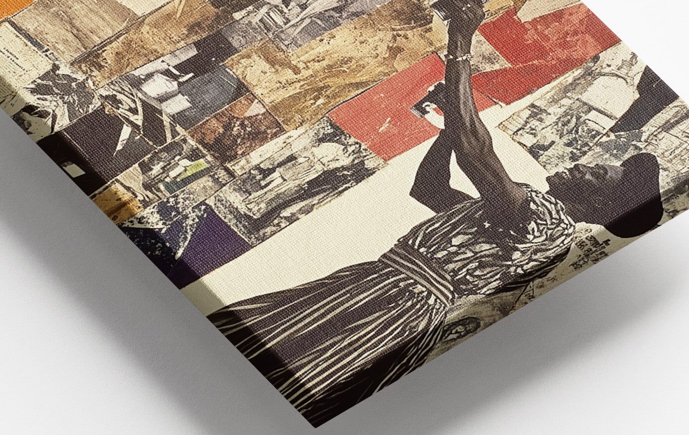 Black Woman Collage African American wall art view 16