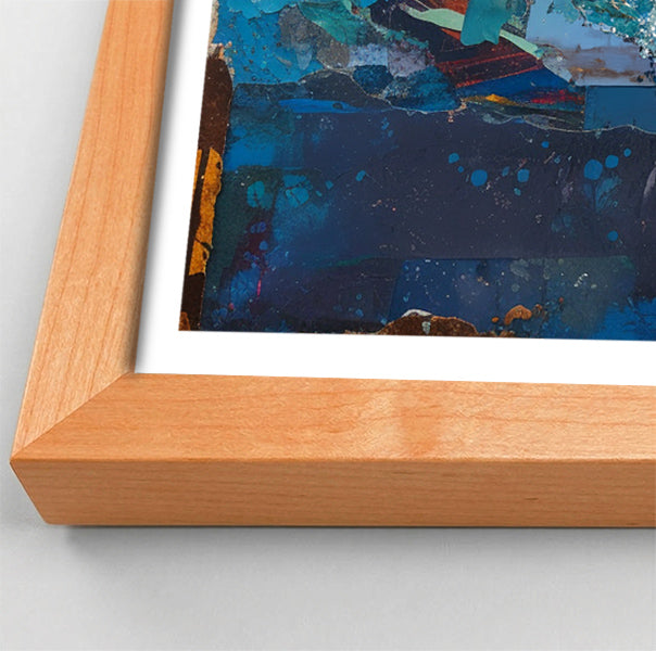 Sea Turtle Blue Ocean Caribbean wall art view 82