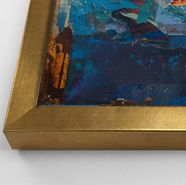 Sea Turtle Blue Ocean Caribbean wall art view 40