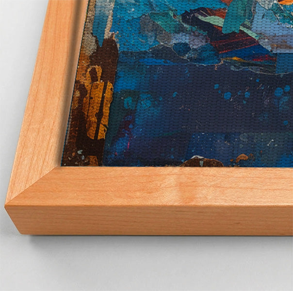 Sea Turtle Blue Ocean Caribbean wall art view 46
