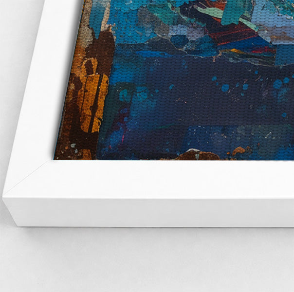 Sea Turtle Blue Ocean Caribbean wall art view 64