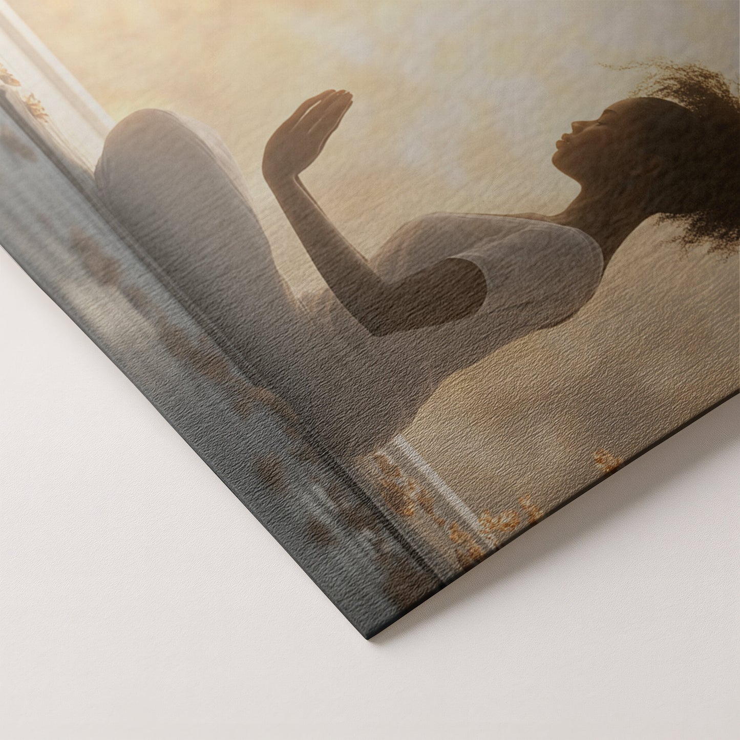 Black Girl Meditation Room Black children wall art home decor view
