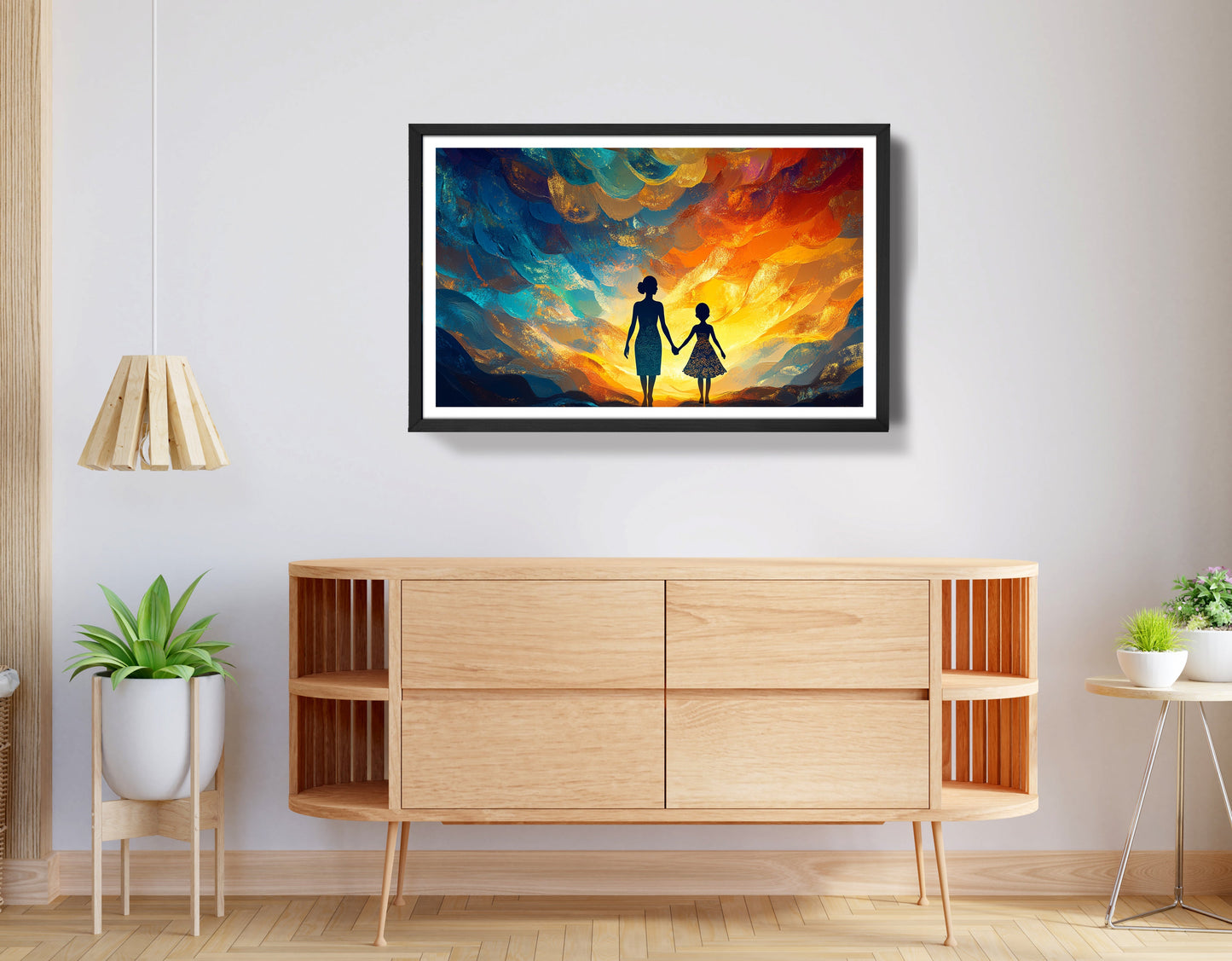 Black Children Sunset Black children wall art view 68