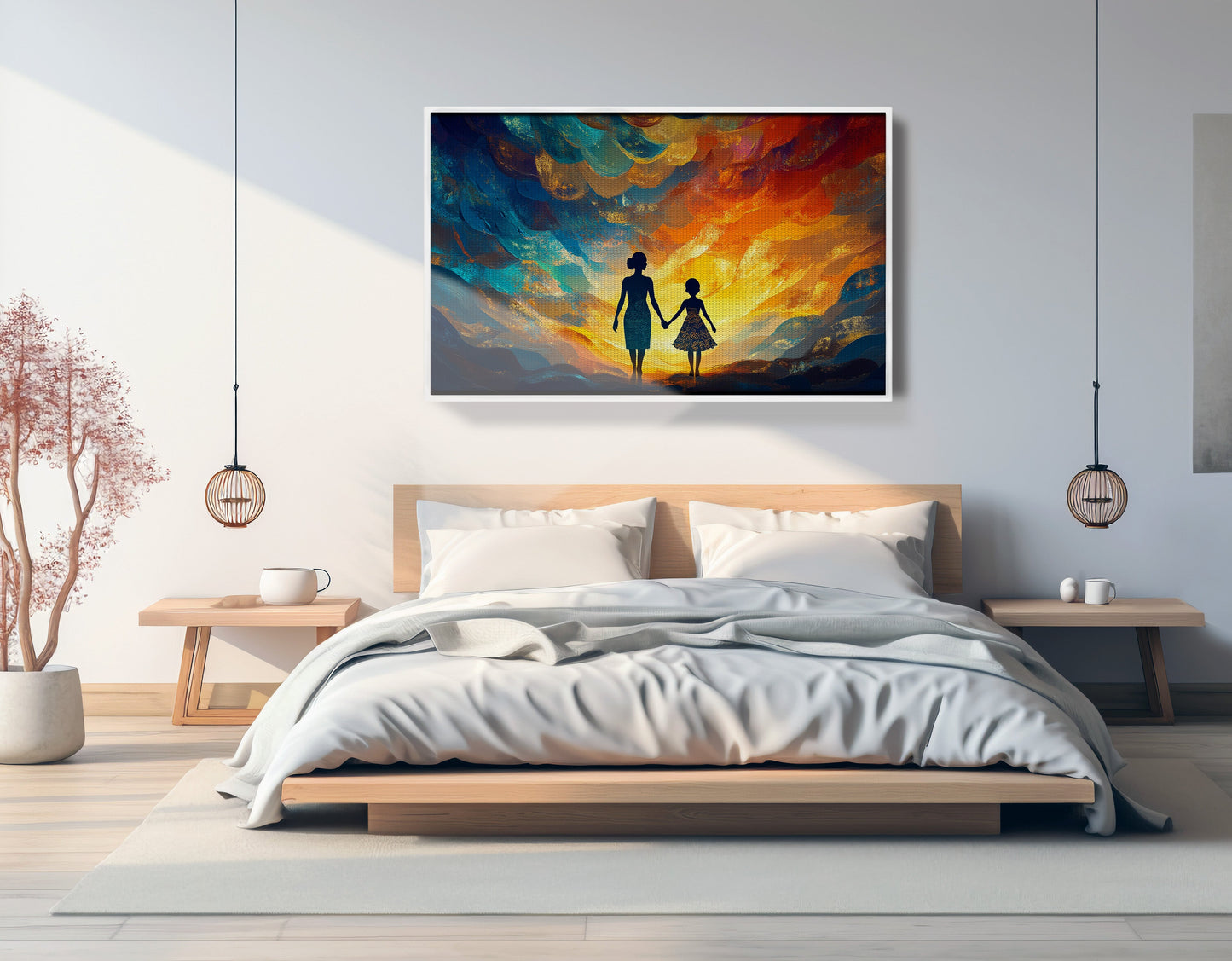 Black Children Sunset Black children wall art view 63