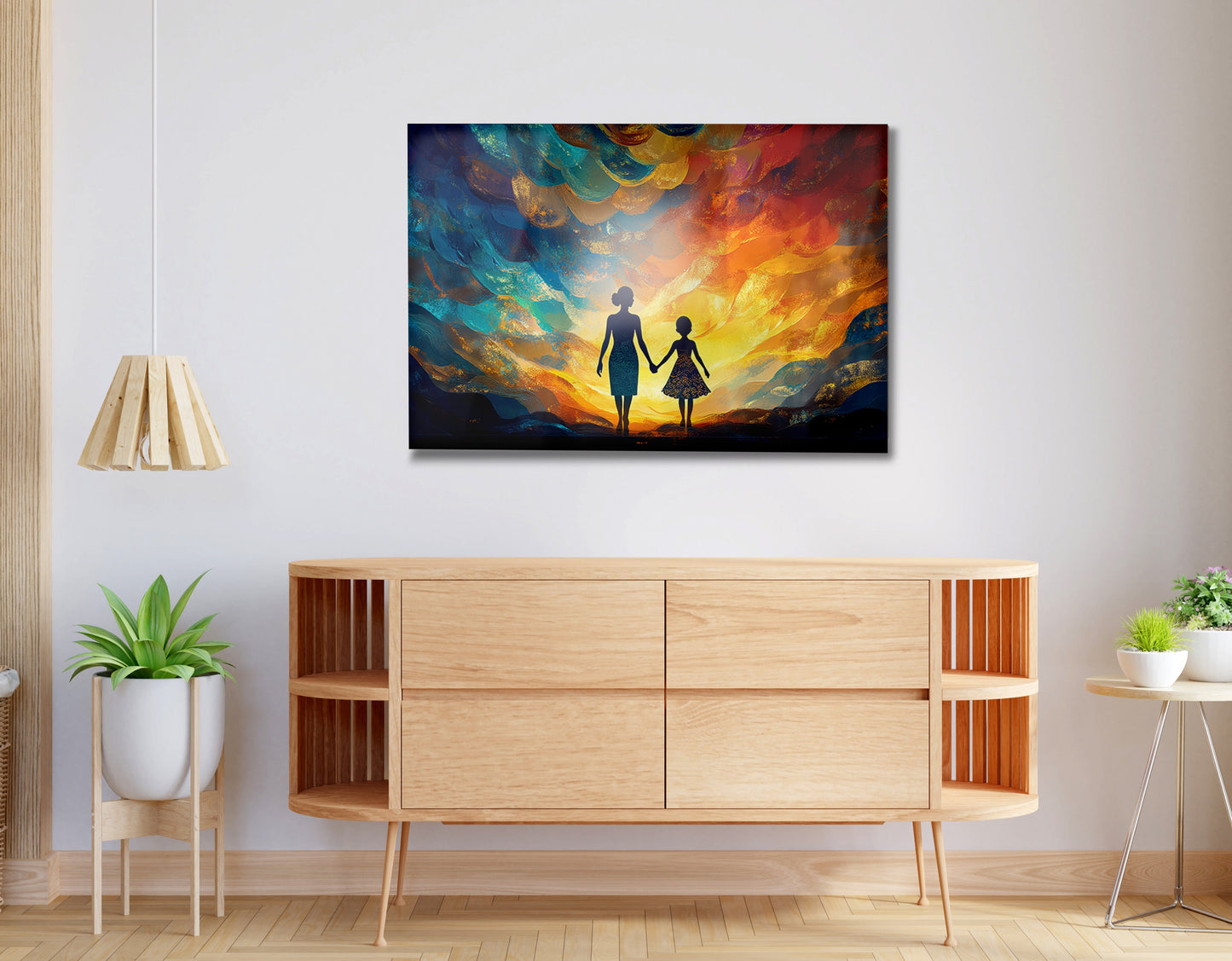 Black Children Sunset Black children wall art view 20