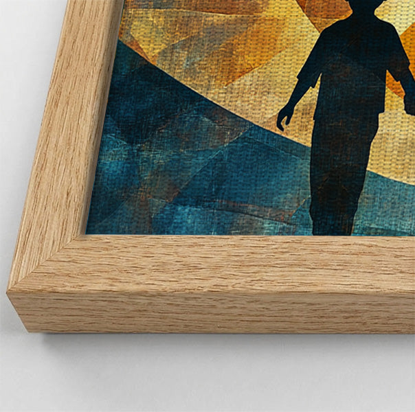 Black Family Silhouette Black family wall art view 52