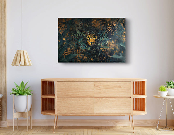 Leopard Jungle African American Wall Art