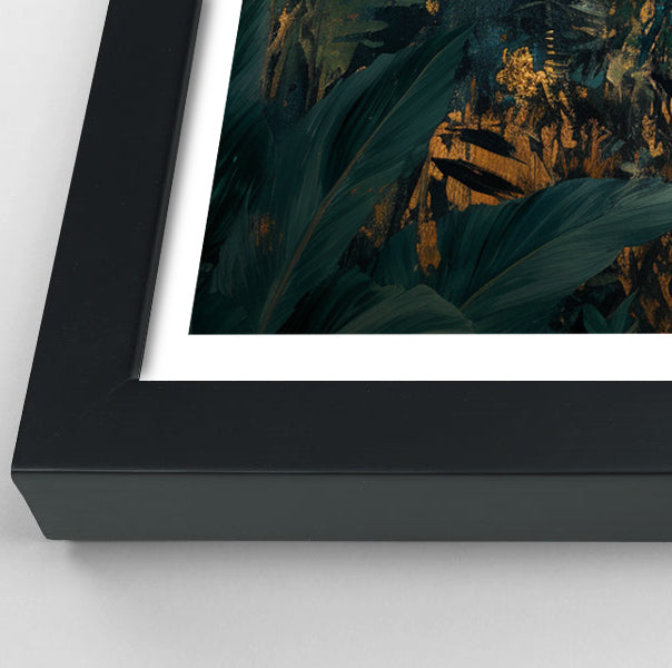 Leopard Jungle African American canvas print view 70