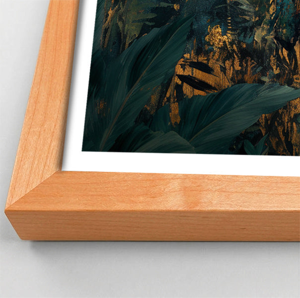 Leopard Jungle African American canvas print view 82