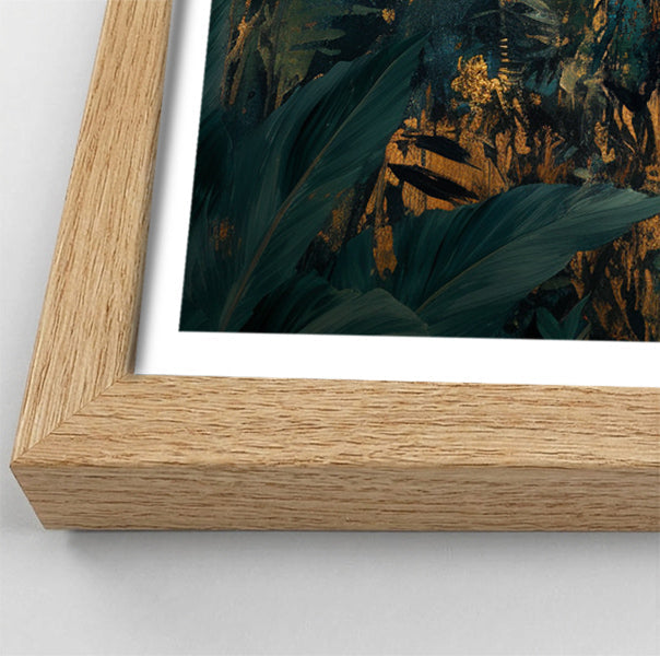 Leopard Jungle African American canvas print view 76