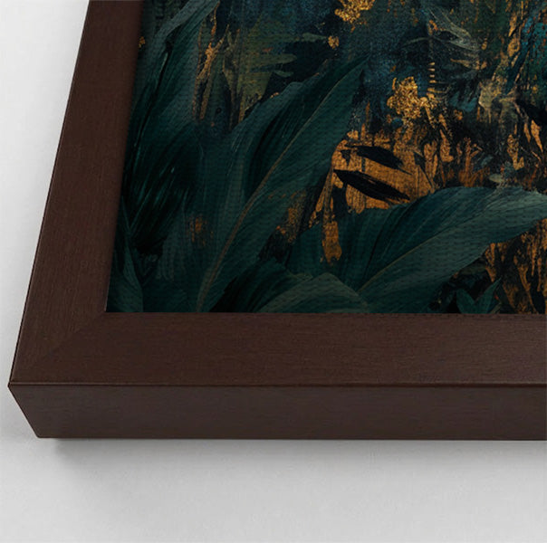 Leopard Jungle African American canvas print view 34