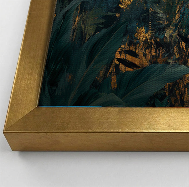 Leopard Jungle African American canvas print view 40