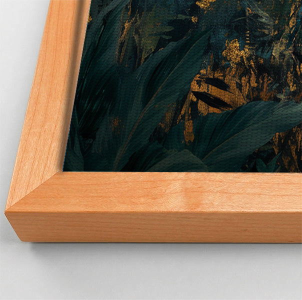 Leopard Jungle African American canvas print view 46