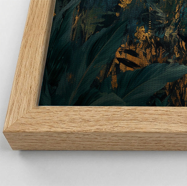 Leopard Jungle African American canvas print view 52