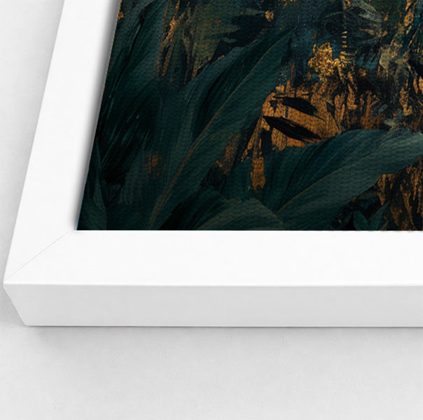 Leopard Jungle African American canvas print view 64