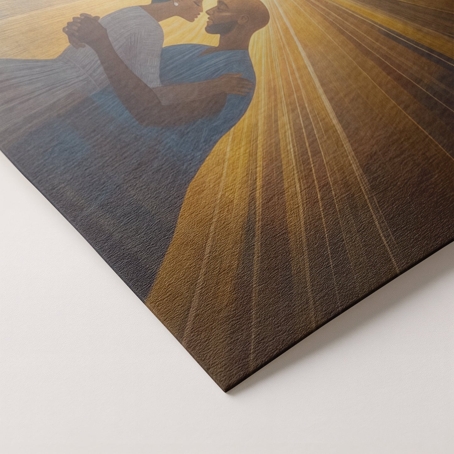 Black Mother and Child Black family wall art artwork by MoomZee Artwork