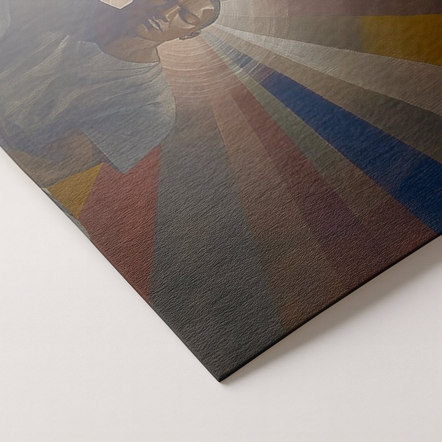Black Man Radiant Portrait African American wall art artwork by MoomZee Artwork