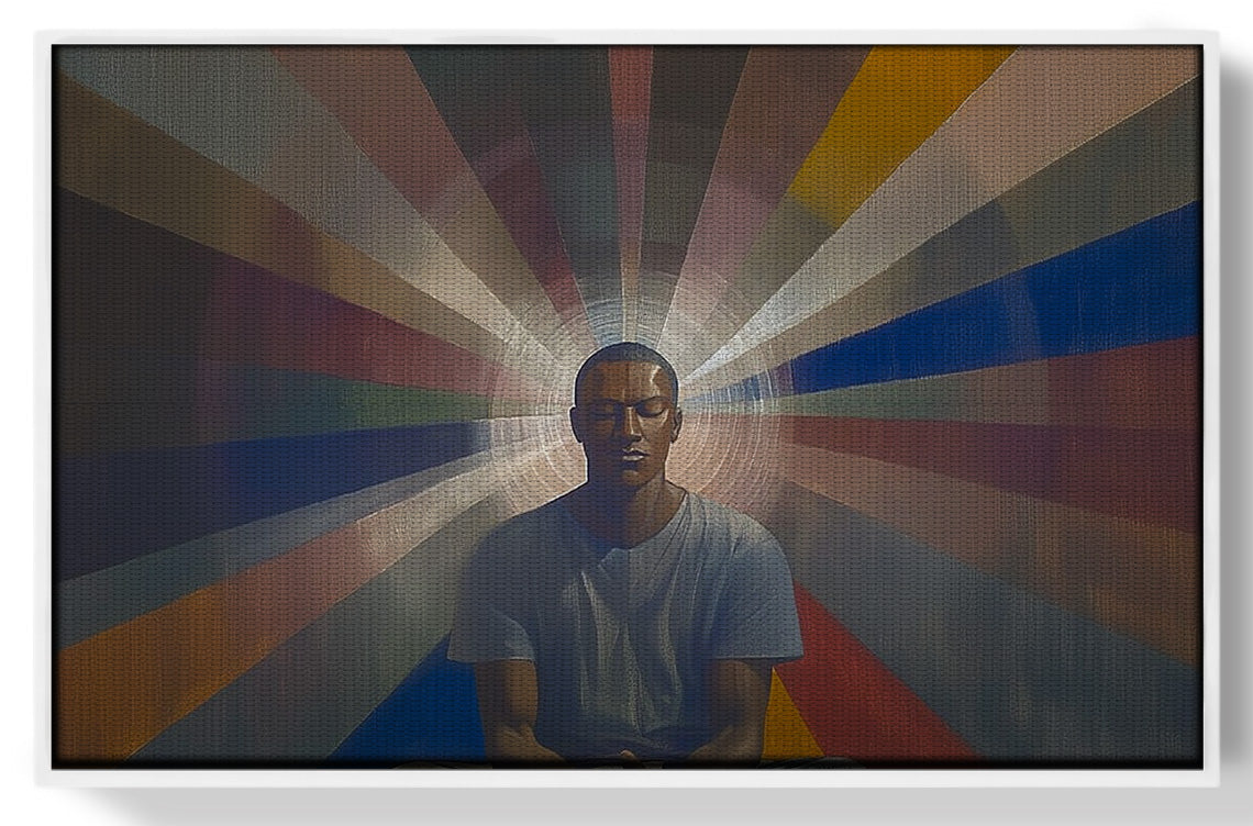 Black Man Radiant Portrait African American wall art view 61
