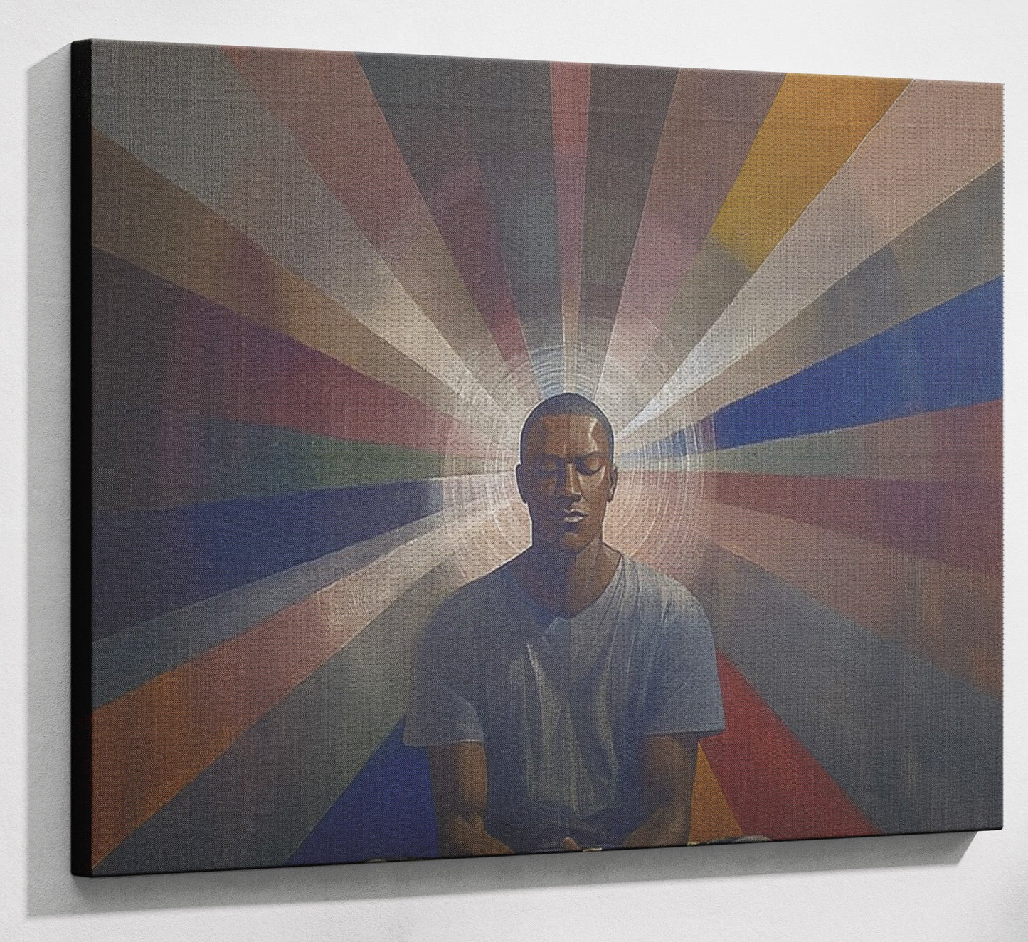 Black Man Radiant Portrait African American wall art view 13