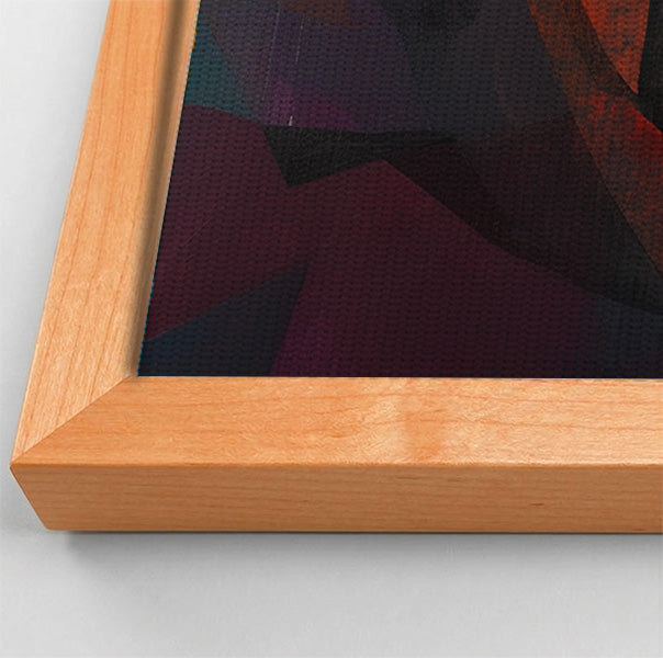 Black Man Reading Abstract African American wall art view 46