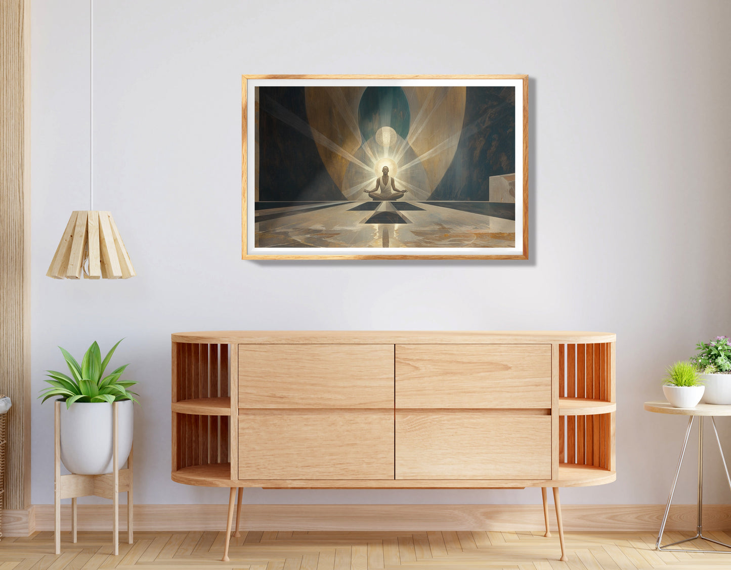 Black Man Reading Cloudscape African American wall art view 74