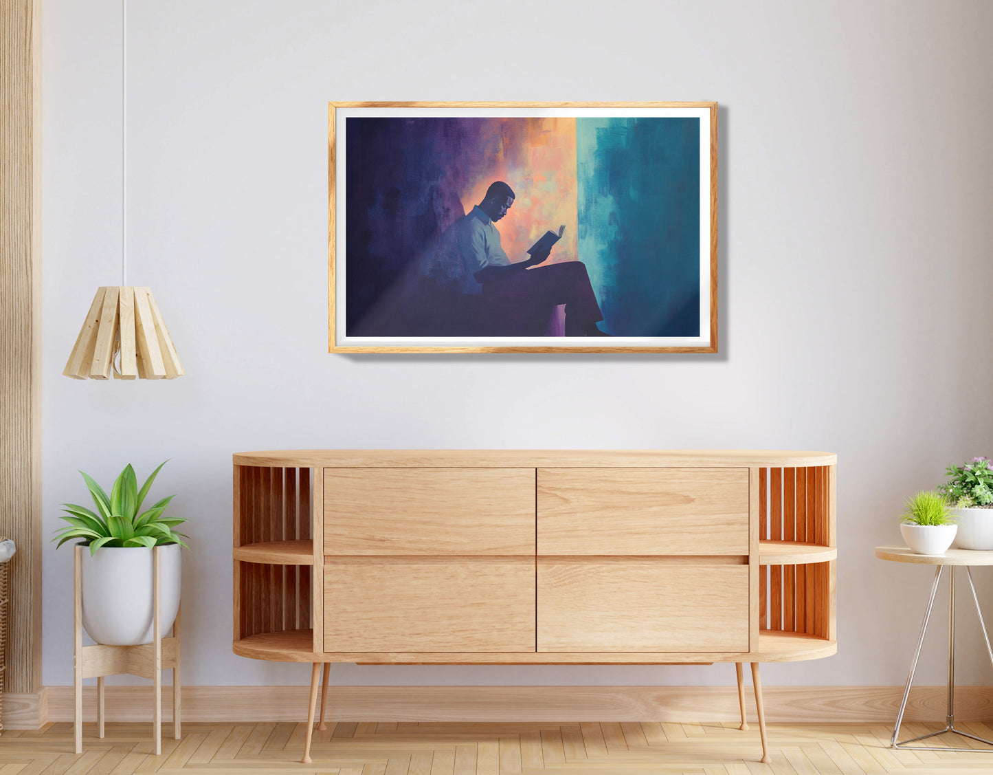 Black Couple Dancing Black love wall art view 74