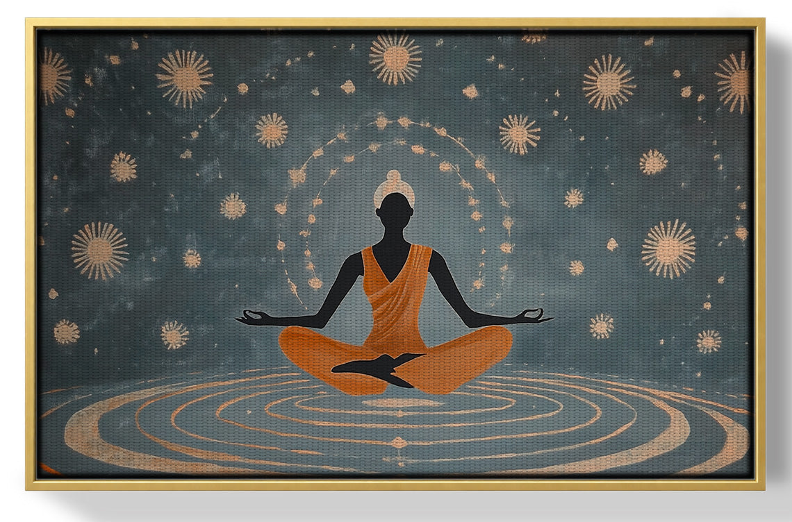 Black Woman Yoga Energy African American wall art view 37
