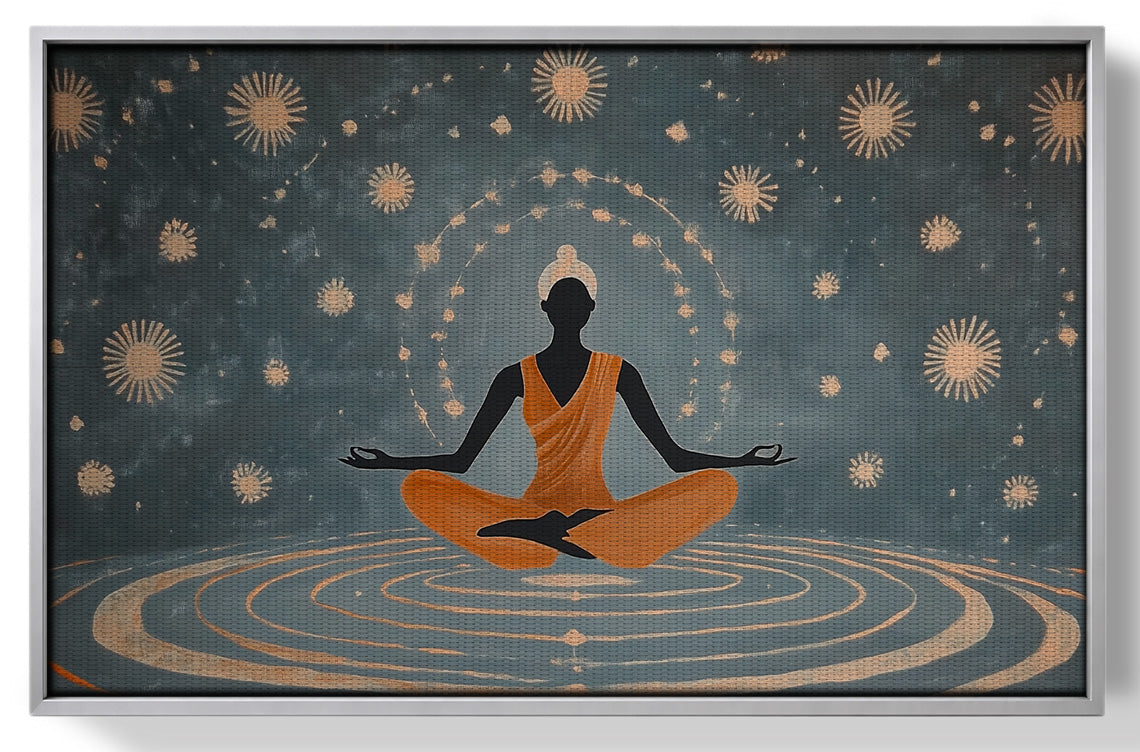 Black Woman Yoga Energy African American wall art view 55