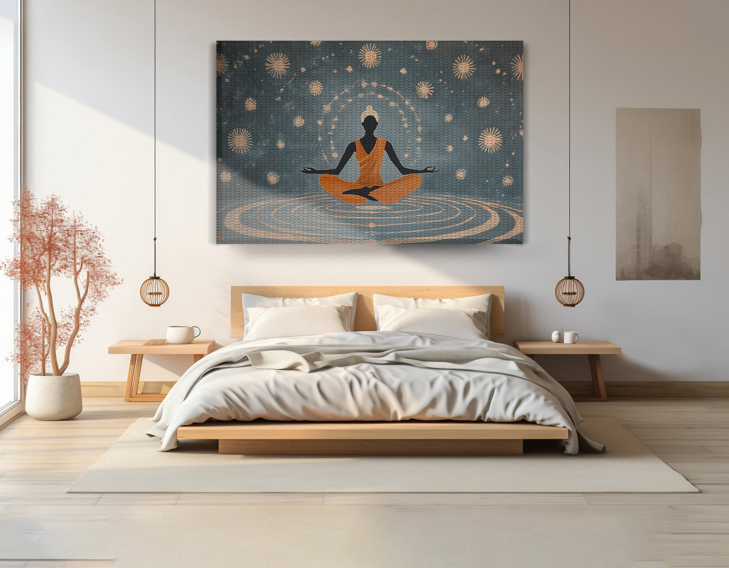 Black Woman Yoga Energy African American wall art view 15