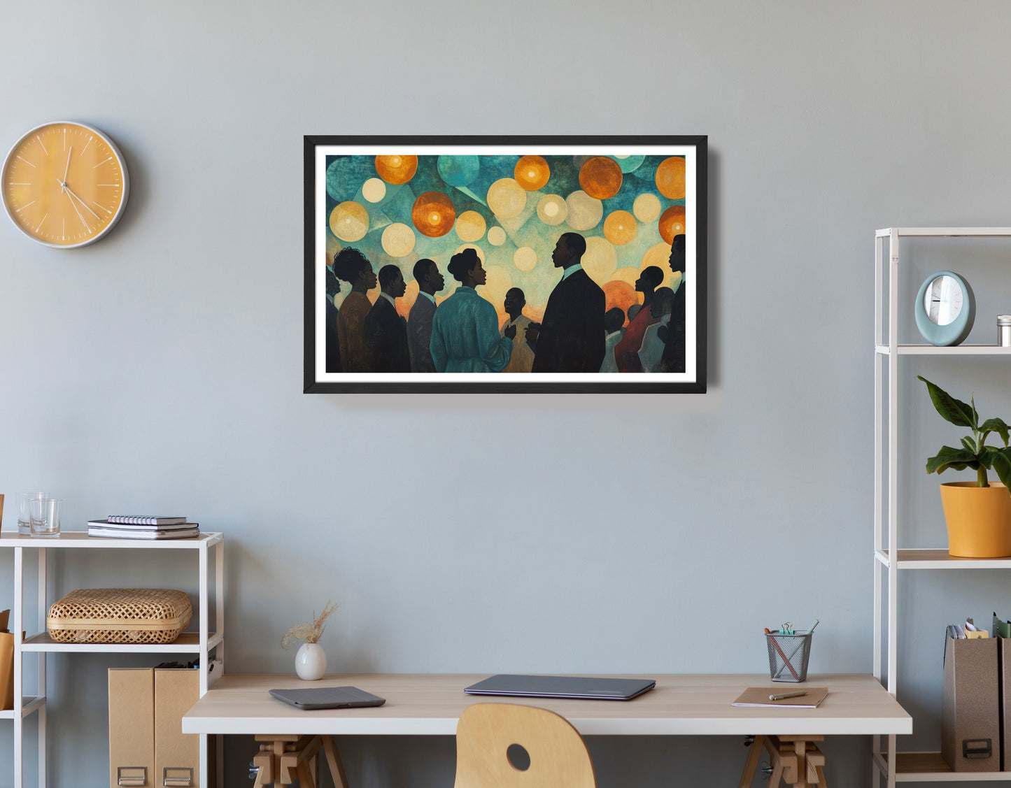 Black Community Celebration Black culture wall art view 72