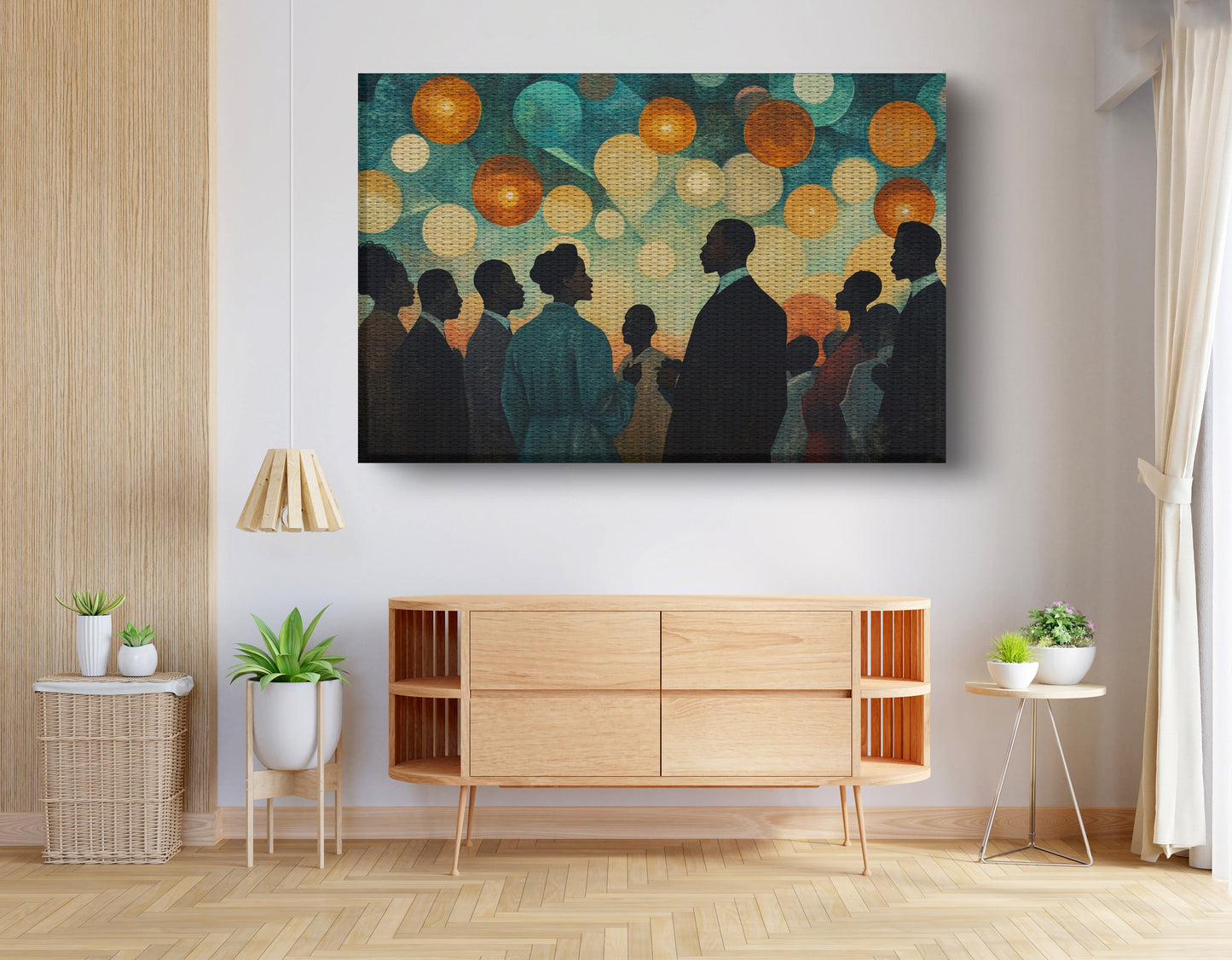 Black Community Celebration Black culture wall art view 14