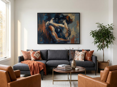African American Dining Room Wall Art Ideas: Living room