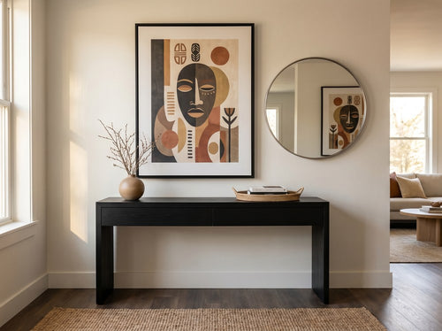 African American Wall Art for Living Room Styling: Entryway
