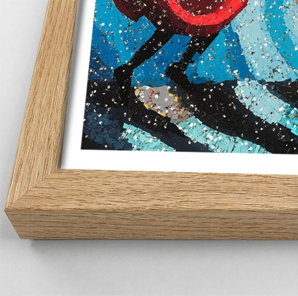 Black Women Dancing Abstract Black woman wall art view 76