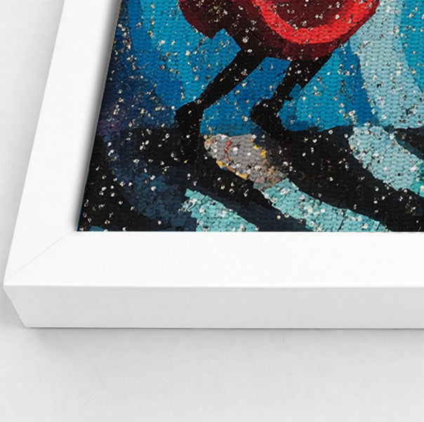 Black Women Dancing Abstract Black woman wall art view 64