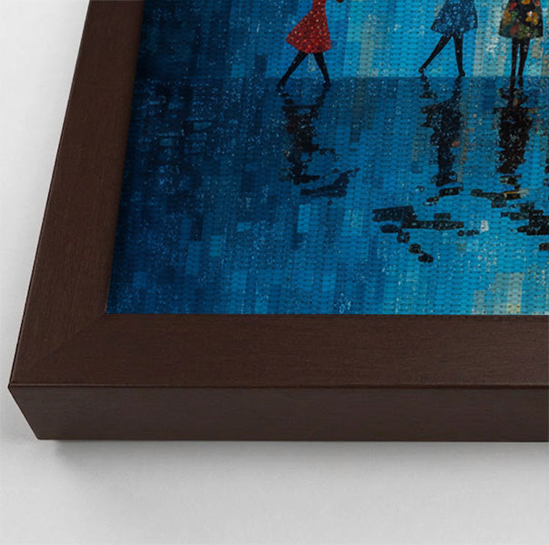Black People Umbrella Rain African American canvas print view 34