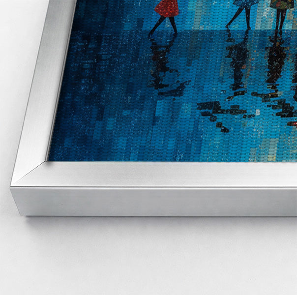Black People Umbrella Rain African American canvas print view 58