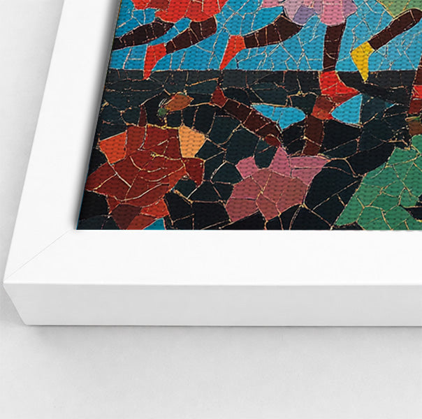 Black Girls Umbrella Dance Black children wall art view 64