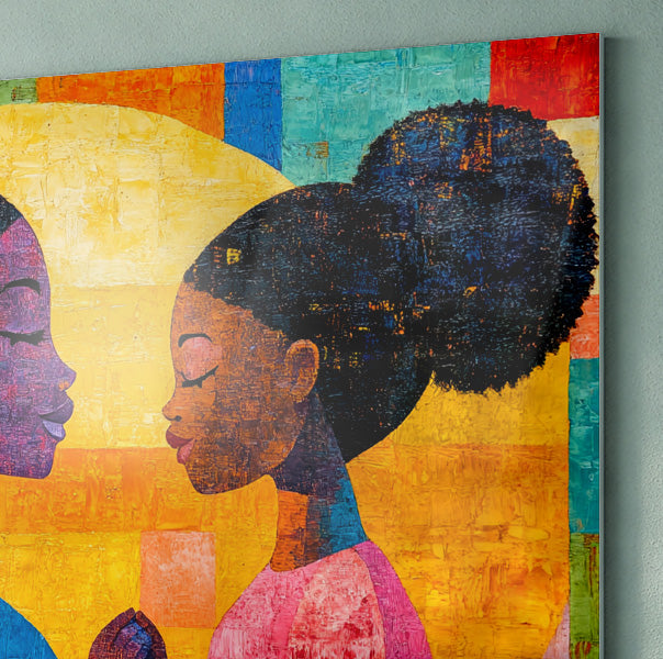 Black Women Prayer Portrait Black woman wall art view 22