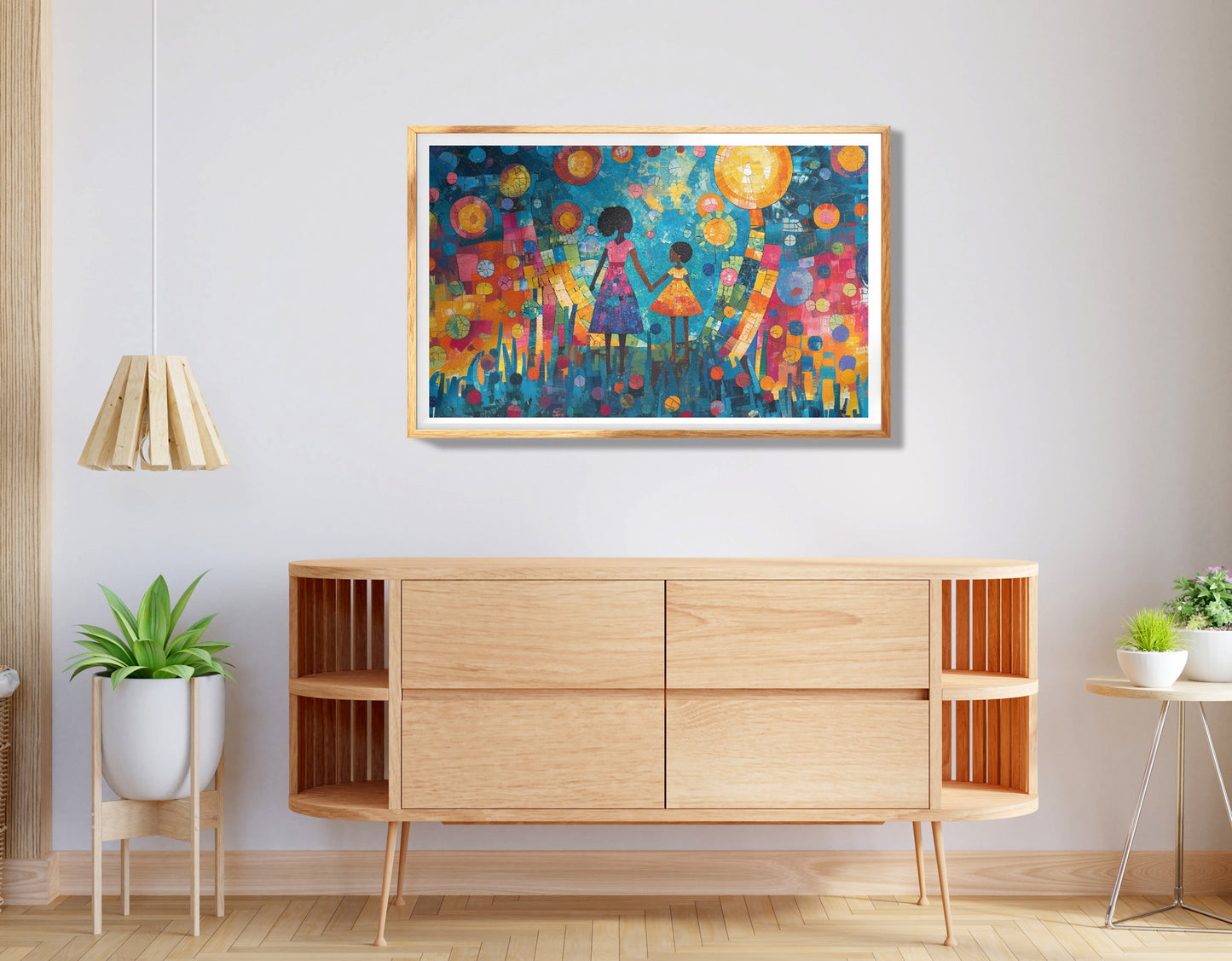 Black Women Prayer Portrait Black woman wall art view 74