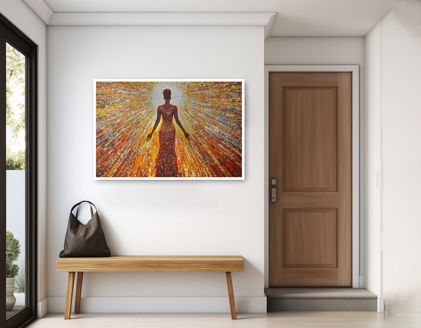 Radiant Black Woman Portrait African American wall art home decor view
